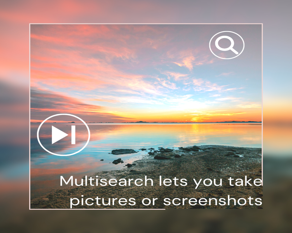 google multi-search and in-video search